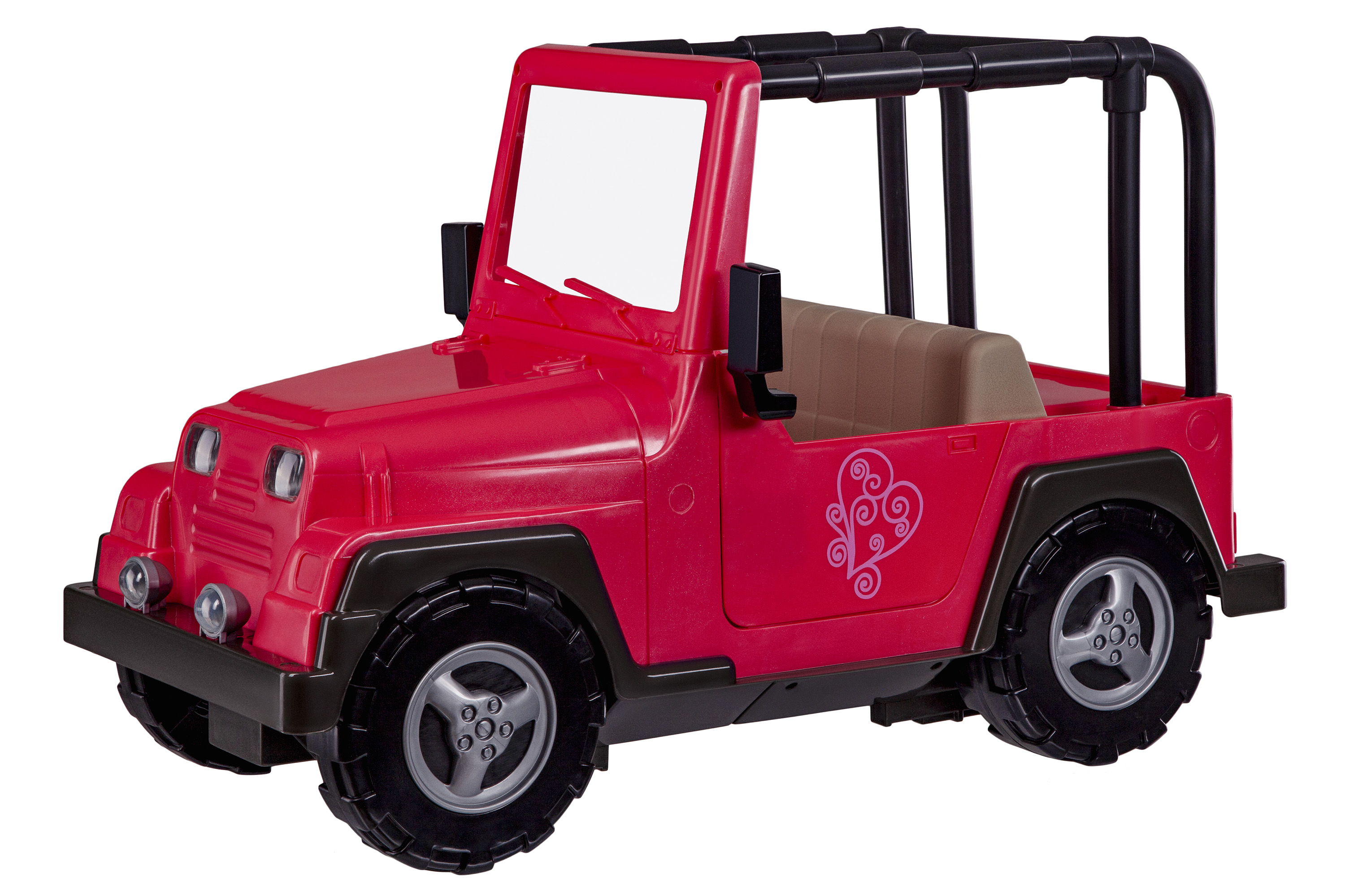 our generation pink jeep