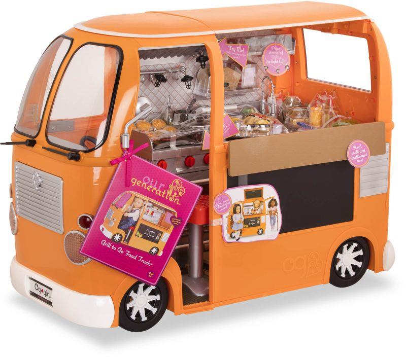 our generation doll food truck