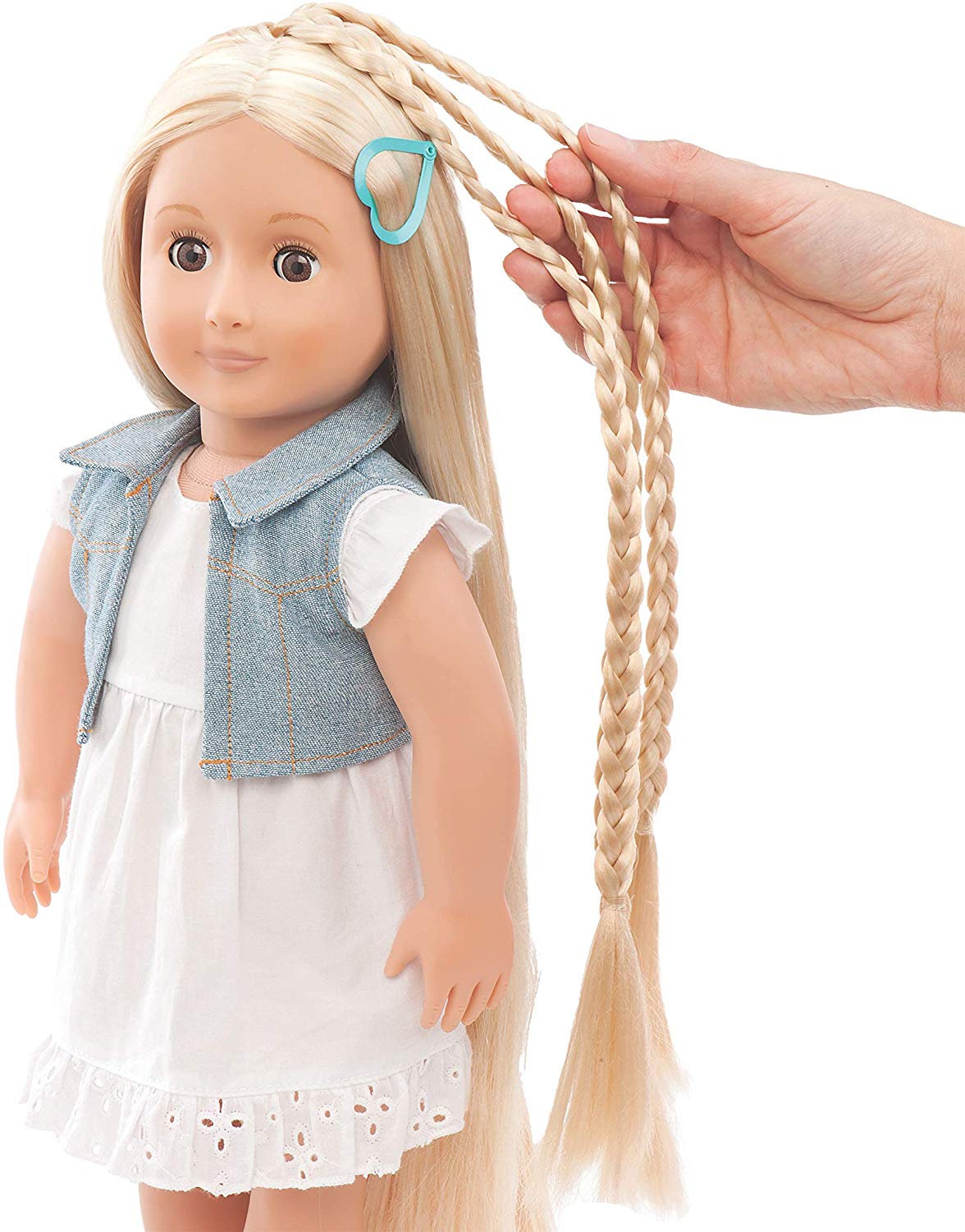 Our Generation Phoebe Doll 46 Cm With Long Blonde Hair Our Generation