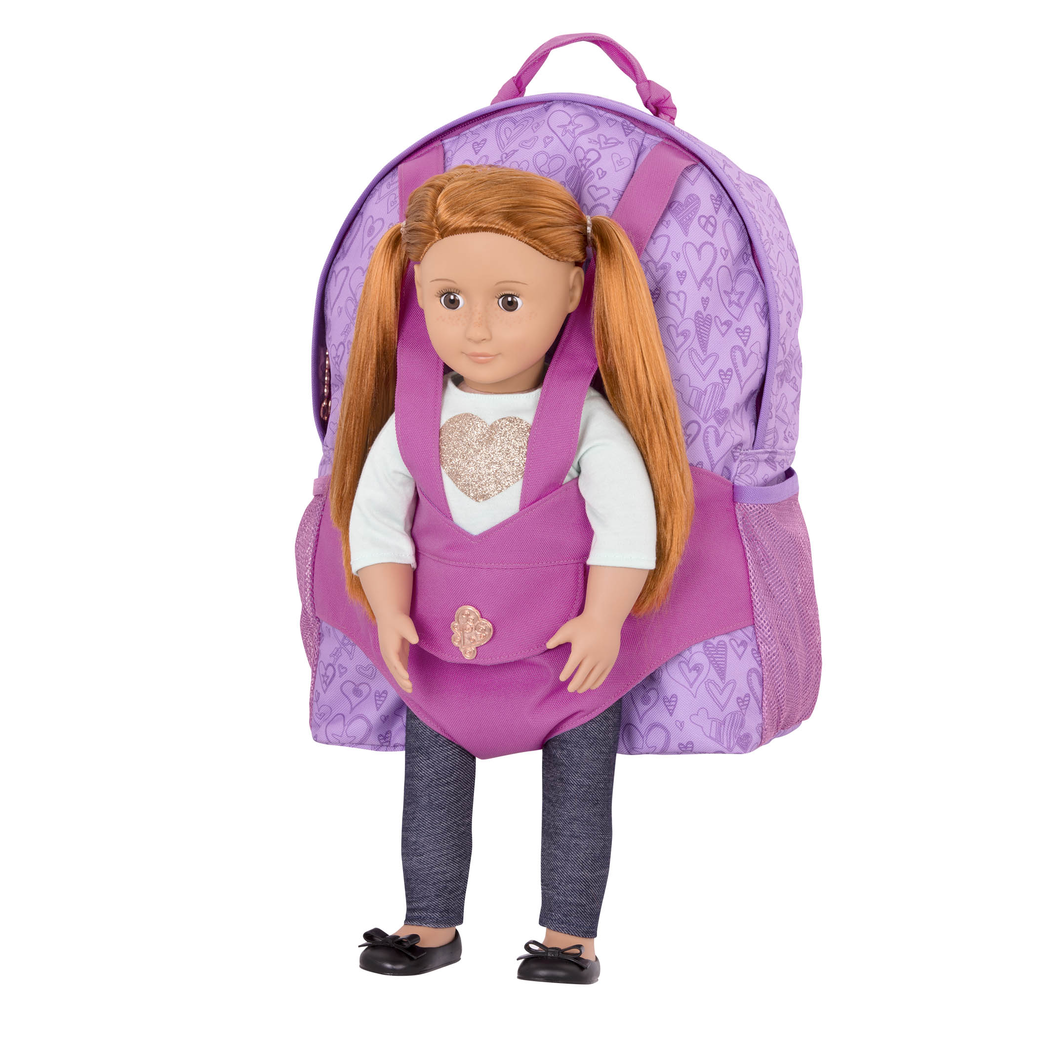 womens purple backpack